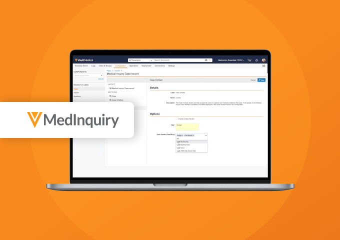Dedicated Medical Inquiry User Interface