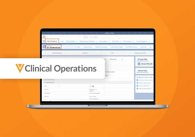 Connecting Veeva Clinical Operations and Medical CRM