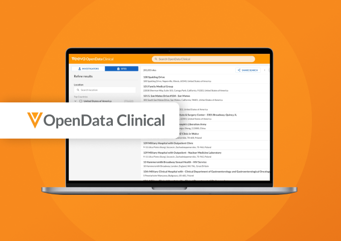 Veeva OpenData Clinical Overview