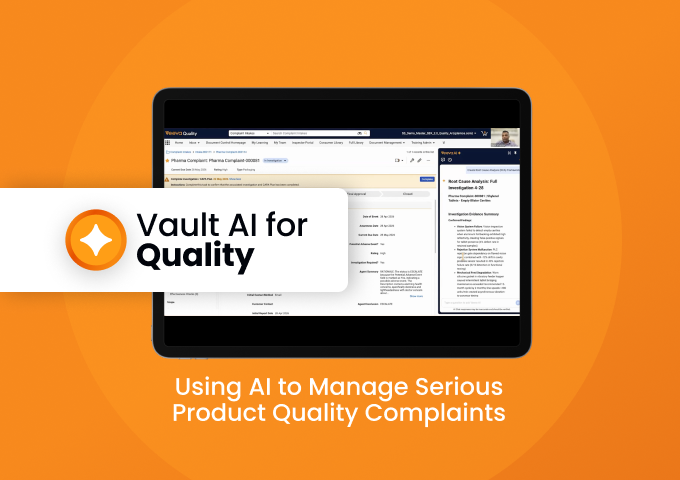 Using AI to Manage Product Quality Complaints and Complete Investigations
