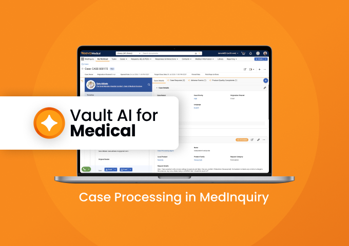 Agentic Case Processing in Veeva MedInquiry