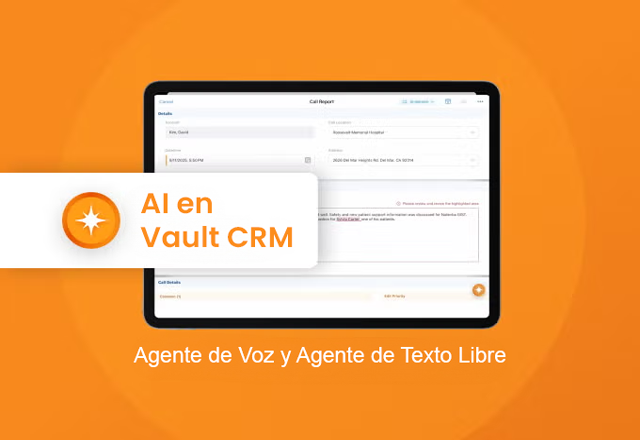 Agente de Voz y Agente de Monitoreo de Texto en Vault CRM