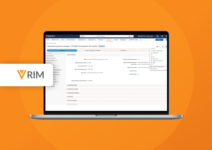 End-to-End Veeva RIM for Large Biopharma Companies