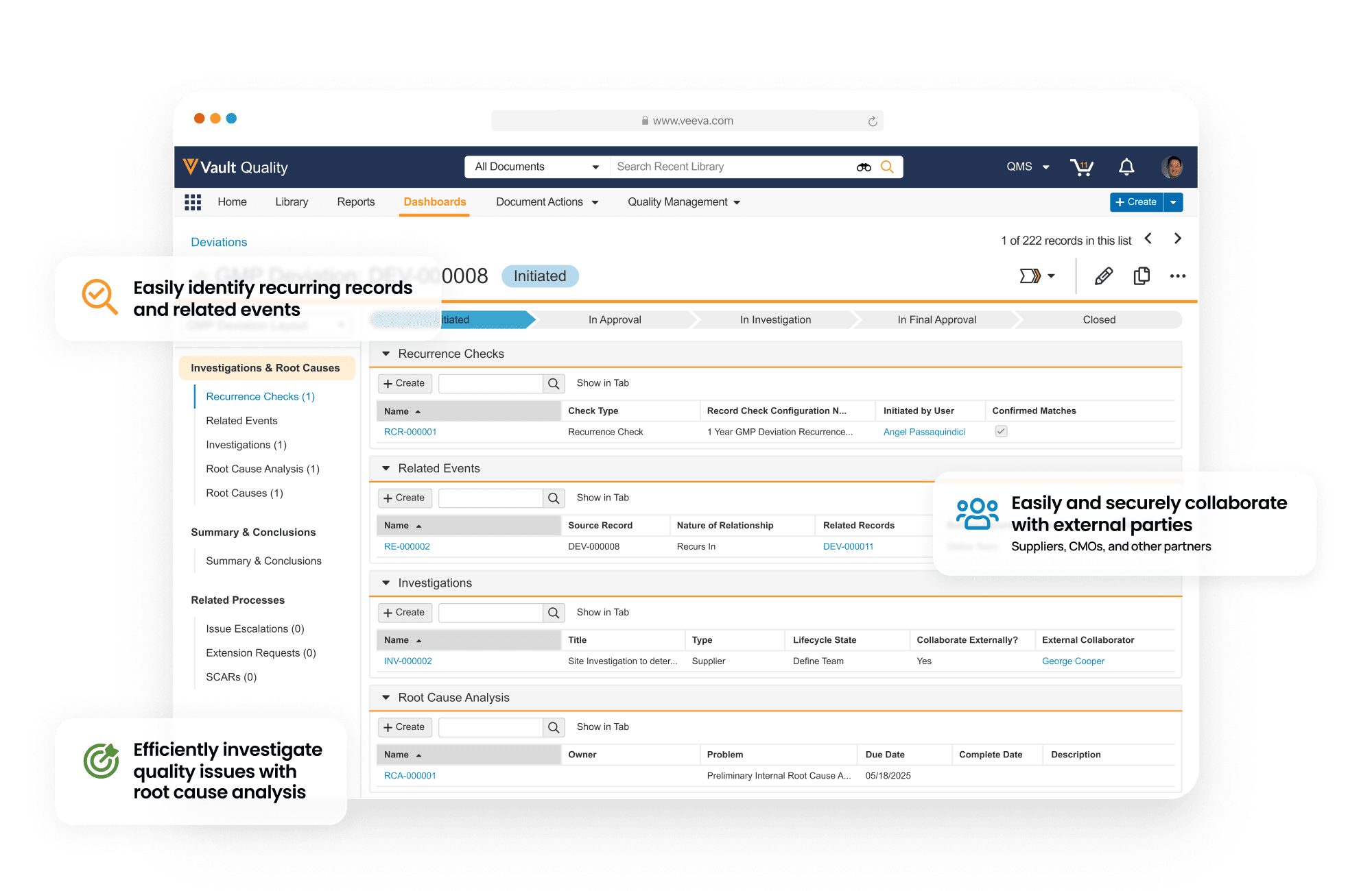 Veeva QMS | Pharma Quality Management System