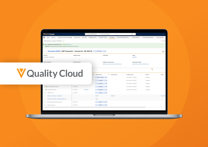 Accelerated Time to Market with Veeva LIMS and Batch Release