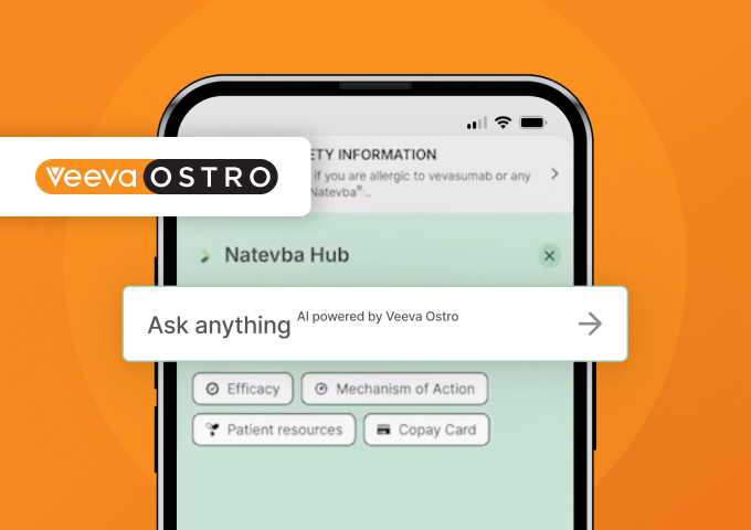 Instant Answers for Patients and HCPs with Veeva Ostro