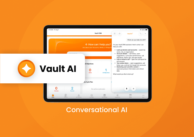 Conversational AI in Vault CRM